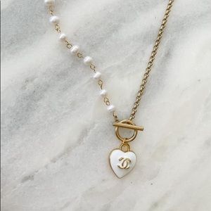 Authentic necklace made with reworked charm